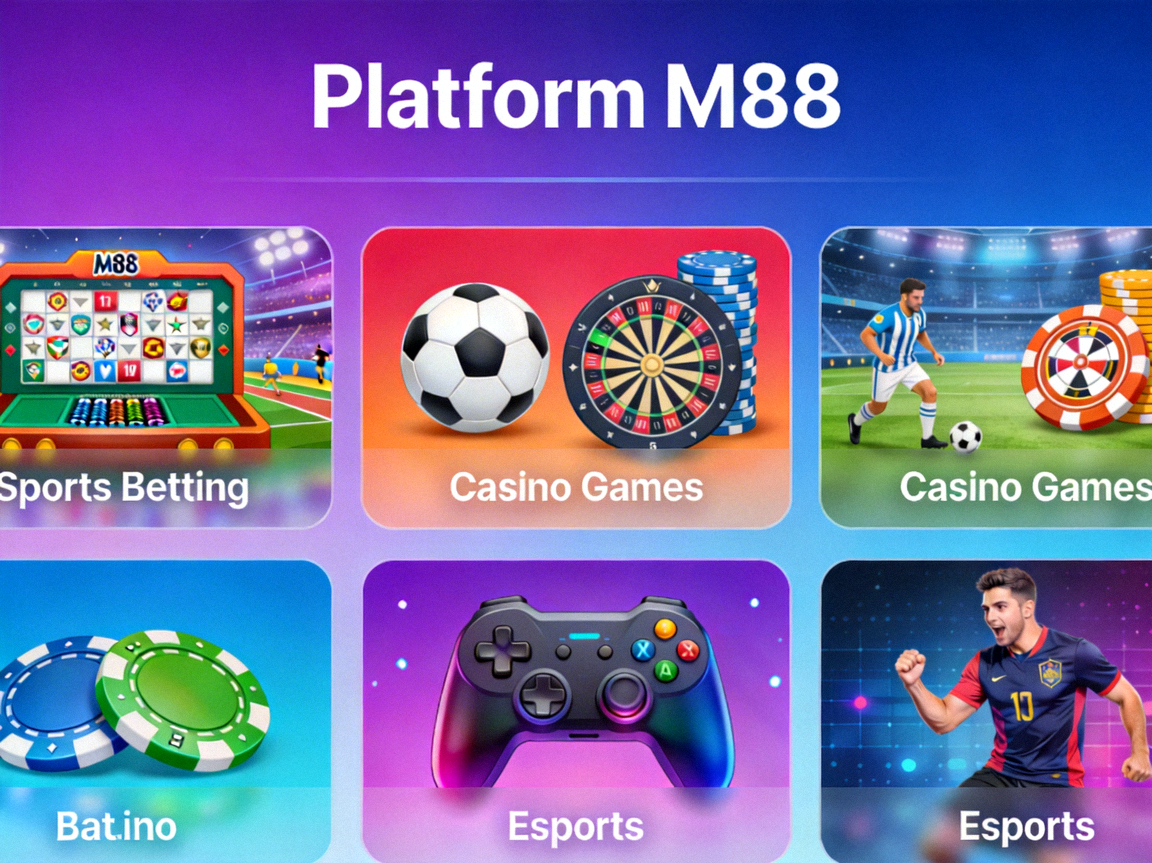 Platform M88 dengan berbagai permainan